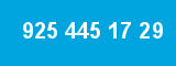 925 445 17 29 925 445 17 29